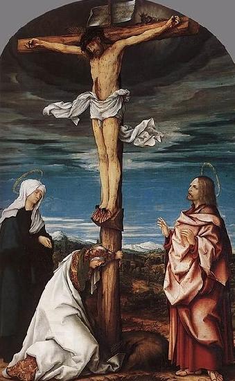 HEINTZ, Joseph the Elder Crucifix with Mary oil painting picture